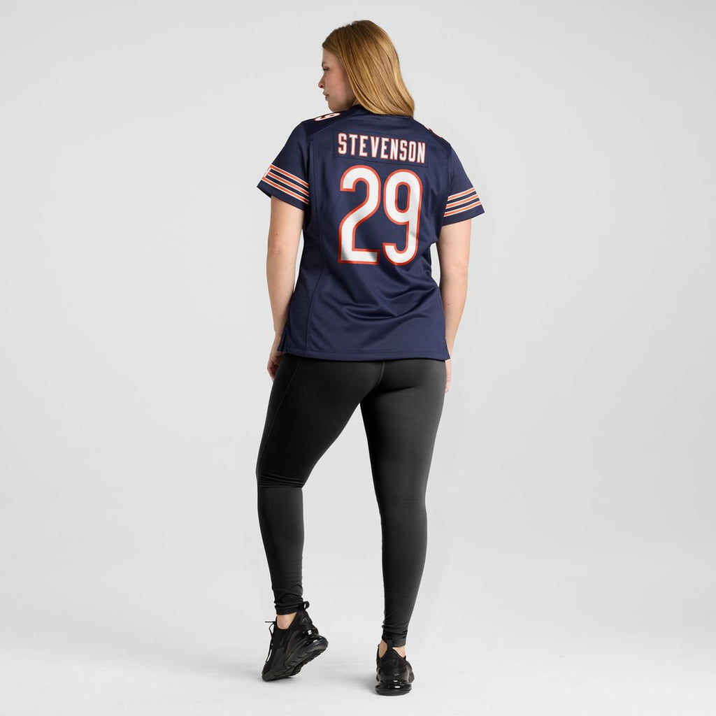 Tyrique Stevenson Chicago Bears Nike Women's Game Jersey - Navy Official NFL Team Apparel Football Fan Gear