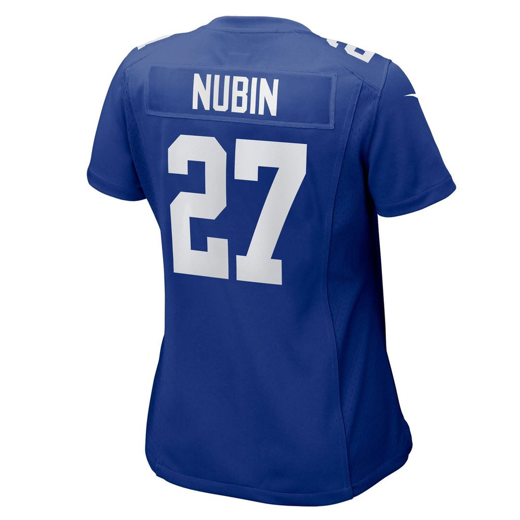 Tyler Nubin New York Giants Nike Women's Team Game Jersey - Royal Official NFL Team Apparel Football Fan Gear