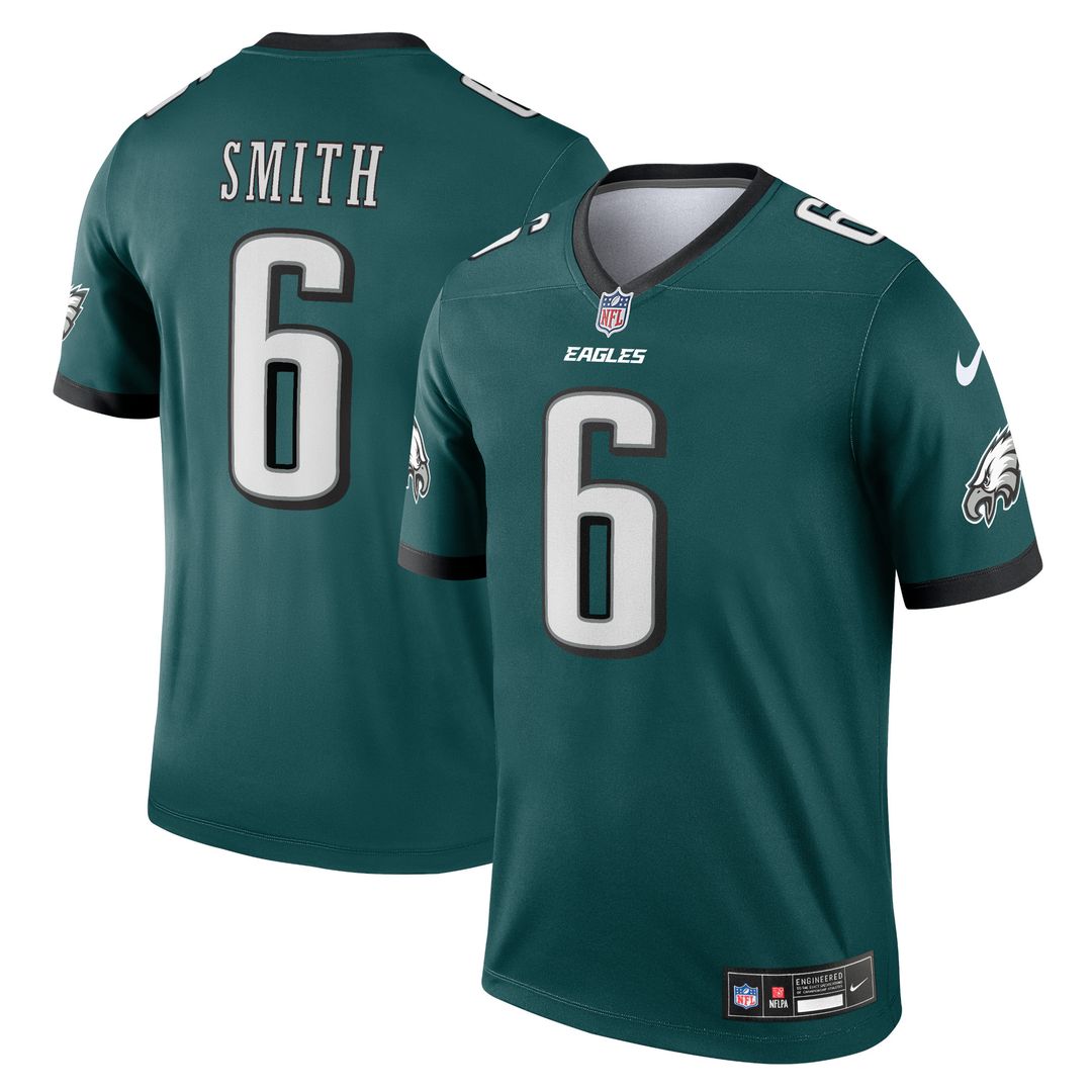 DeVonta Smith Philadelphia Eagles Nike Legend Player Performance Top - Green NFL Fan Gear Popular Style