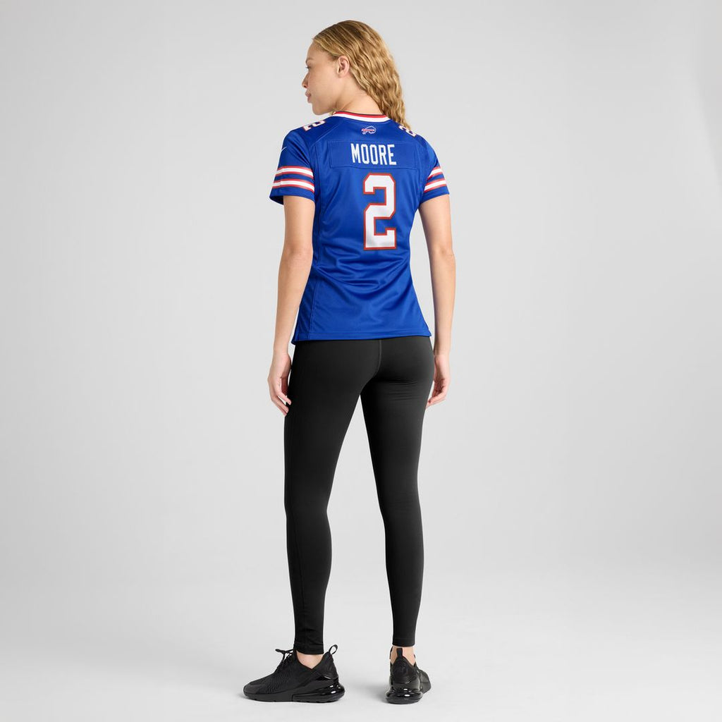 D.J. Moore Buffalo Bills Nike Women's Game Jersey - Royal Official NFL Team Apparel Football Fan Gear