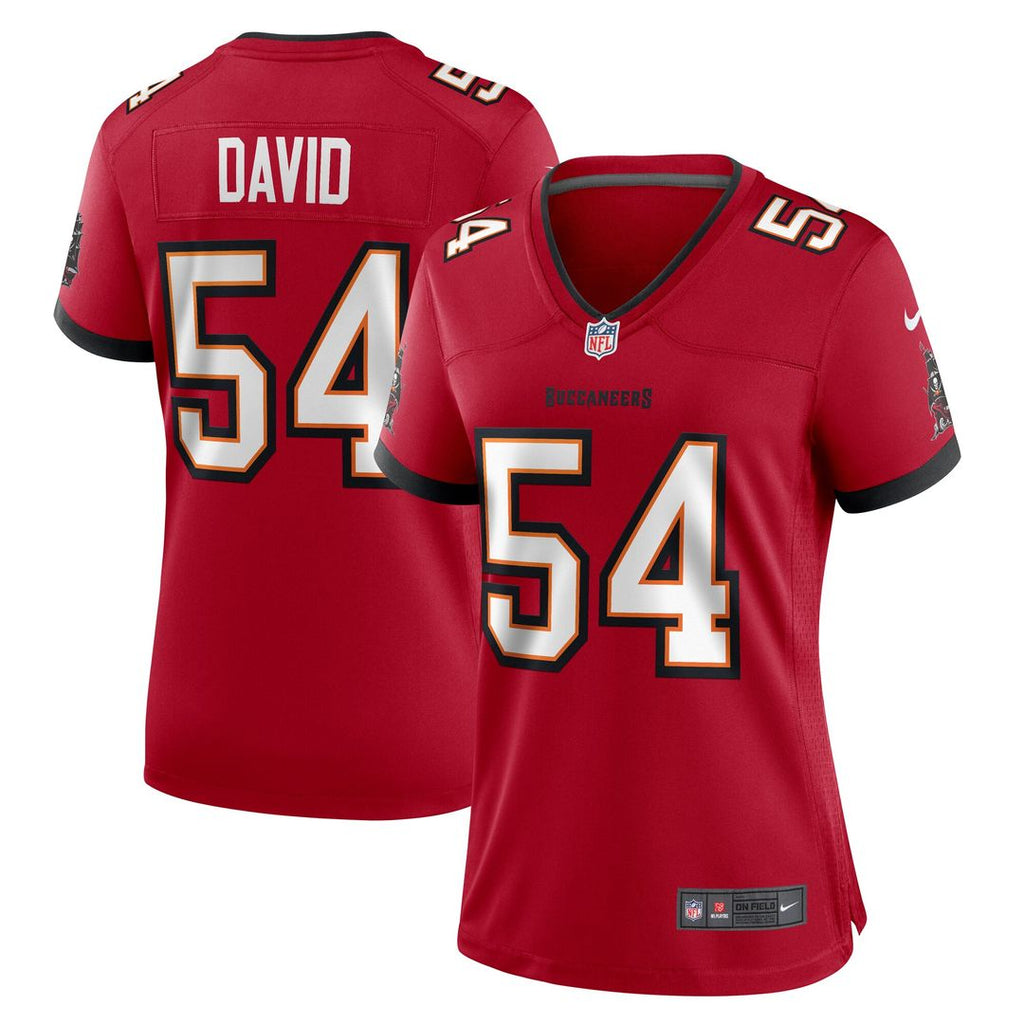 Lavonte David Tampa Bay Buccaneers Nike Women's Team Game Jersey - Red Official NFL Team Apparel Football Fan Gear