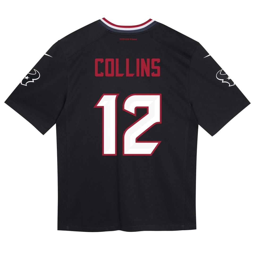Nico Collins Houston Texans Nike Preschool Team Player Game Jersey - Navy Official NFL Team Apparel Football Fan Gear