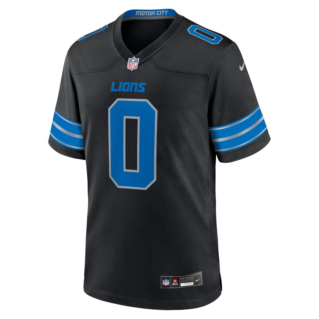 Jahmyr Gibbs Detroit Lions Nike Game Player Jersey - White Official NFL Team Apparel Football Fan Gear