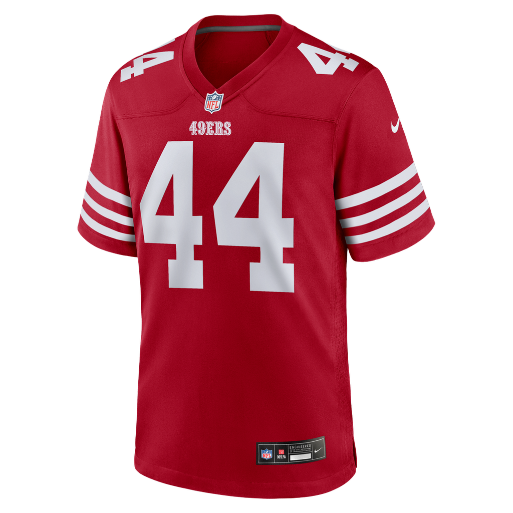 Kyle Juszczyk San Francisco 49ers Nike Player Game Jersey - Scarlet Official NFL Team Apparel Football Fan Gear