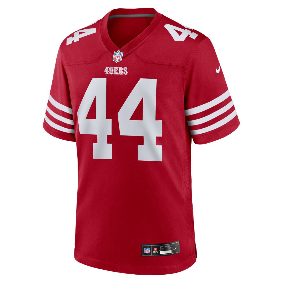 Kyle Juszczyk San Francisco 49ers Nike Player Game Jersey - Scarlet Official NFL Team Apparel Football Fan Gear