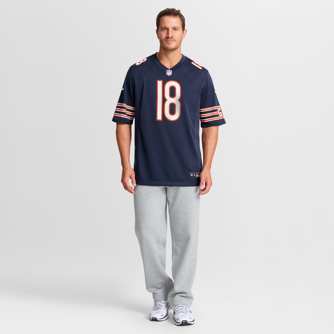Caleb Williams Chicago Bears Nike Alternate Player Game Jersey - Orange Official NFL Team Apparel Football Fan Gear