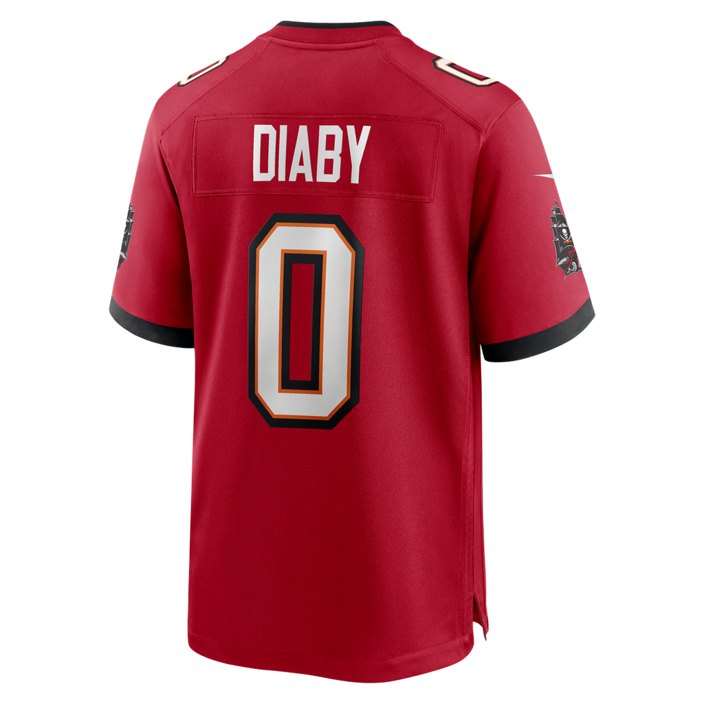 YaYa Diaby Tampa Bay Buccaneers Nike Game Jersey - Red Official NFL Team Apparel Football Fan Gear