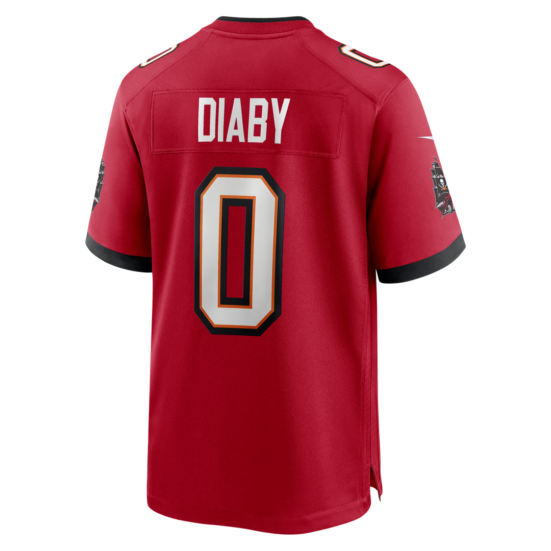 YaYa Diaby Tampa Bay Buccaneers Nike Game Jersey - Red Official NFL Team Apparel Football Fan Gear