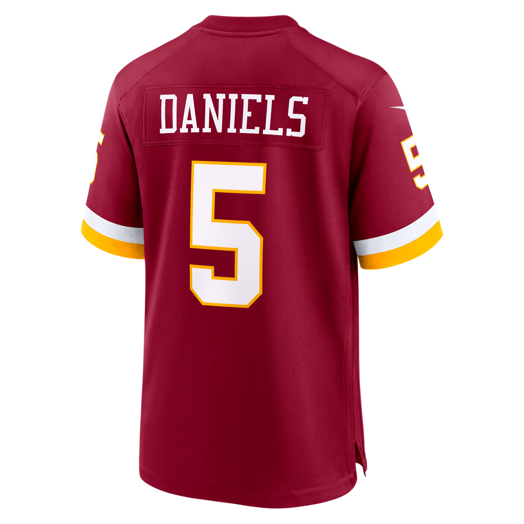 Jayden Daniels Washington Commanders Nike Game Jersey - Burgundy Official NFL Team Apparel Football Fan Gear