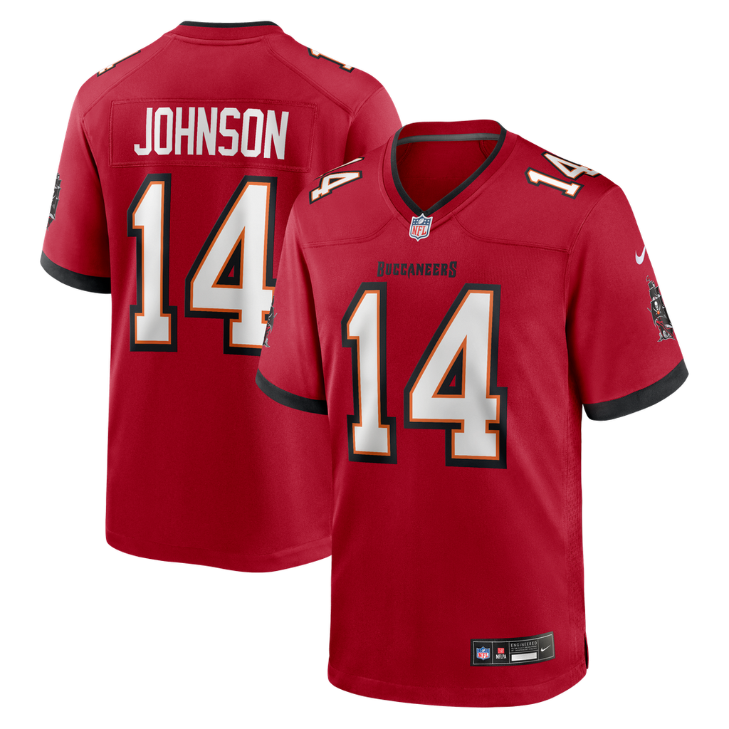 Brad Johnson Tampa Bay Buccaneers Nike Game Retired Player Jersey - Red Official NFL Team Apparel Football Fan Gear