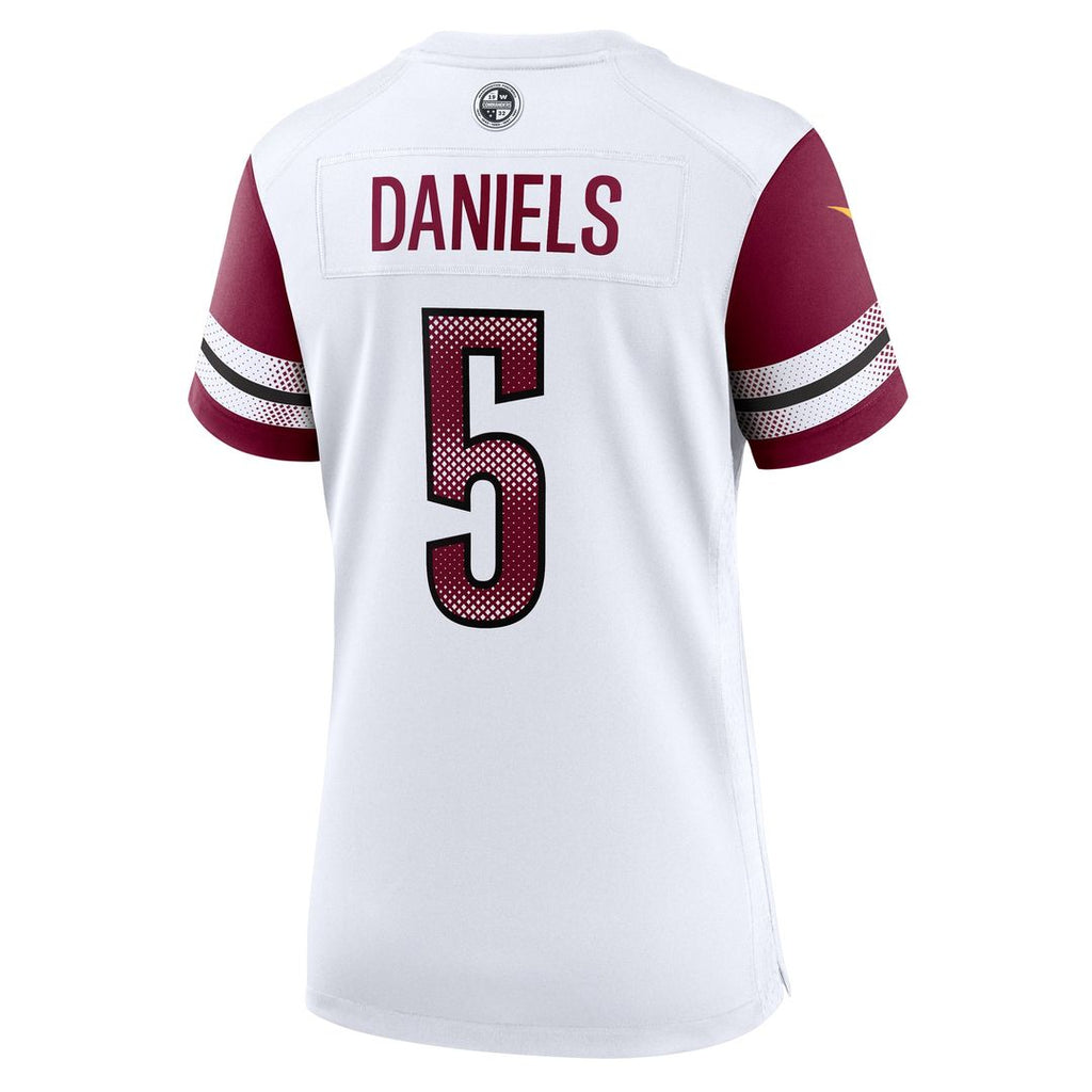 Jayden Daniels Washington Commanders Nike Women's Game Jersey - White Official NFL Team Apparel Football Fan Gear