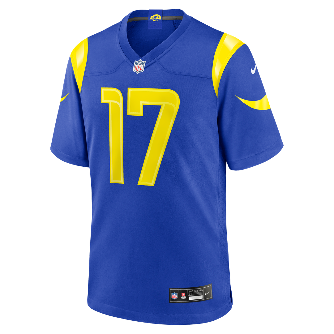 Davante Adams Los Angeles Rams Nike Team Game Player Jersey - Royal Official NFL Team Apparel Football Fan Gear