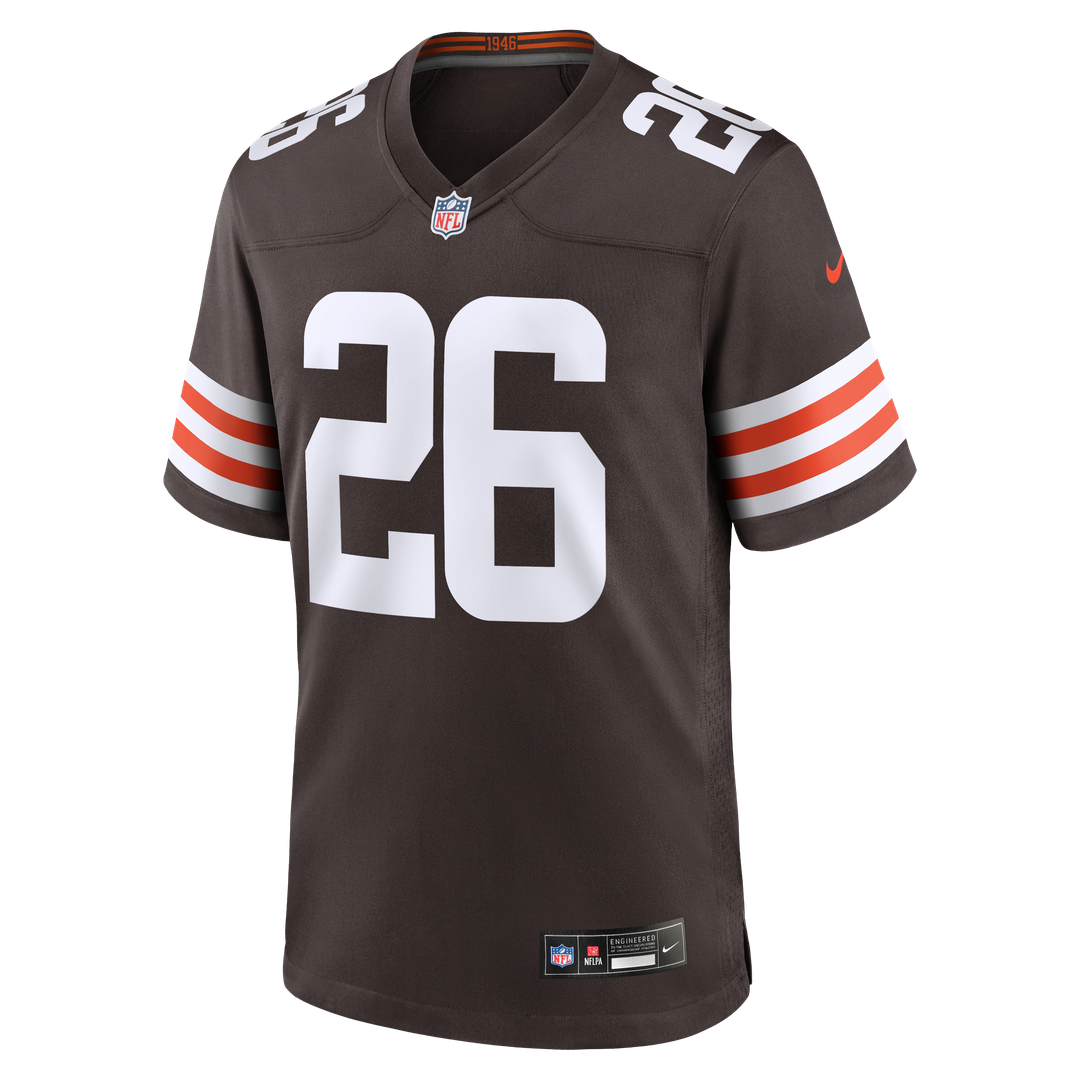 Myles Harden Cleveland Browns Nike Team Game Jersey - Brown Official NFL Team Apparel Football Fan Gear