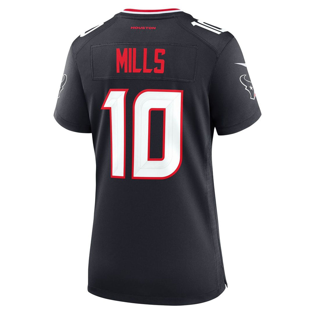 Davis Mills Houston Texans Nike Women's Team Game Jersey - Navy Official NFL Team Apparel Football Fan Gear