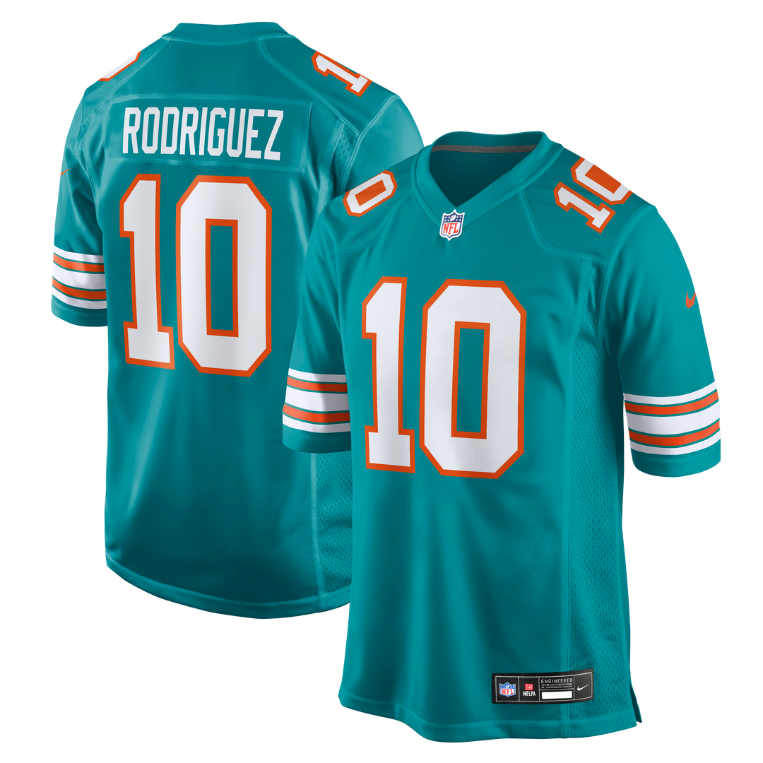 Jacob Rodriguez Miami Dolphins Nike Game Jersey - White Official NFL Team Apparel Football Fan Gear