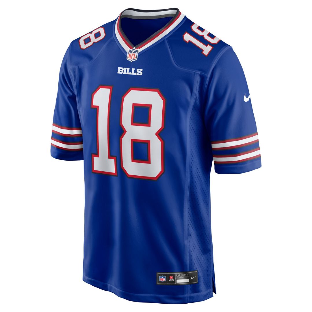 Brandin Cooks Buffalo Bills Nike Team Game Jersey - Royal Official NFL Team Apparel Football Fan Gear