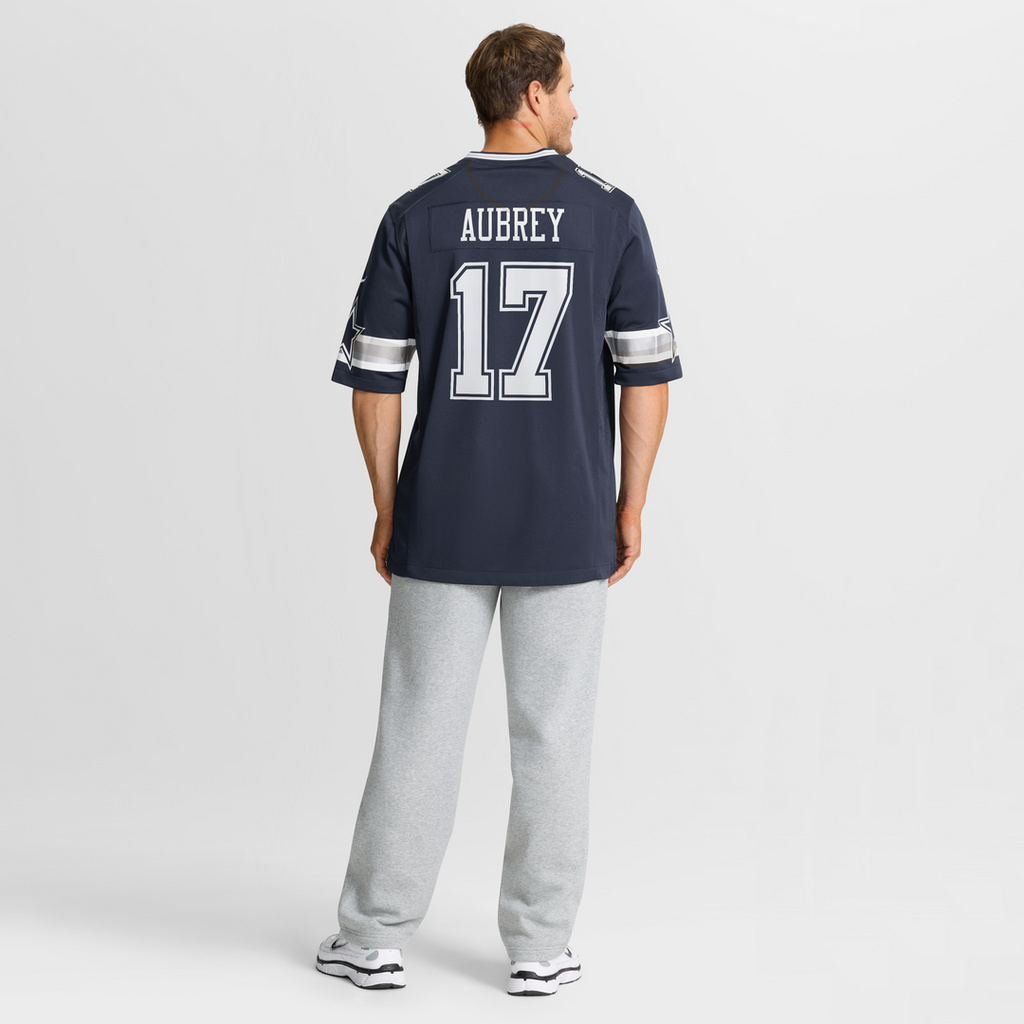 Brandon Aubrey Dallas Cowboys Nike Team Game Jersey - Navy Official NFL Team Apparel Football Fan Gear