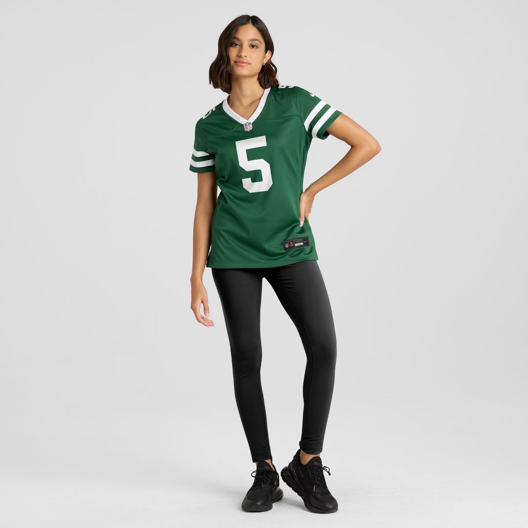 Garrett Wilson New York Jets Nike Women's Game Jersey - Legacy Green Official NFL Team Apparel Football Fan Gear