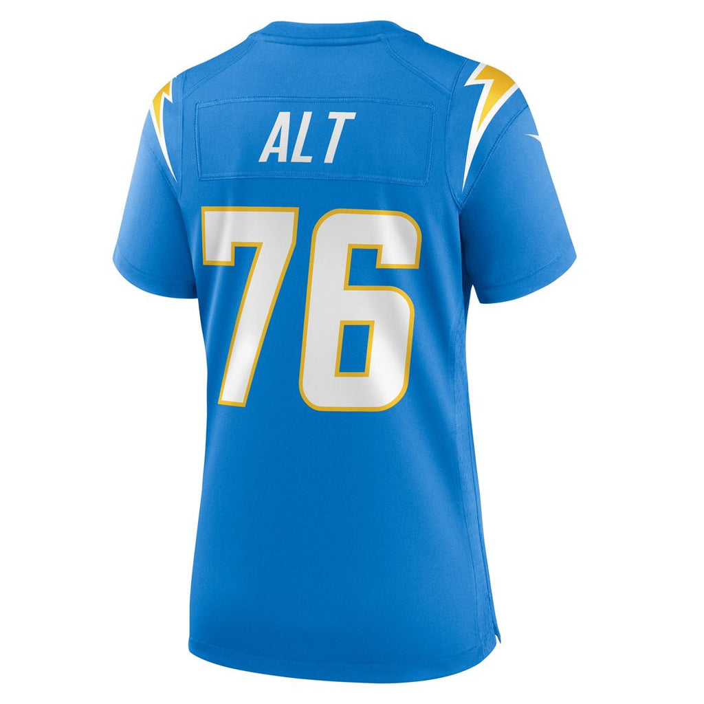 Joe Alt Los Angeles Chargers Nike Women's 2024 NFL Draft First Round Pick Player Game Jersey - Powder Blue Official NFL Team Apparel Football Fan Gear