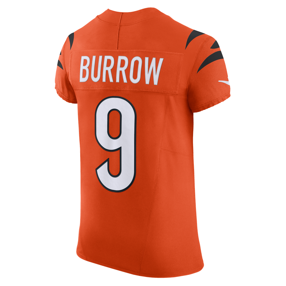 Joe Burrow Cincinnati Bengals Nike Vapor F.U.S.E. Elite Jersey - Orange Official NFL Team Apparel Football Fan Gear