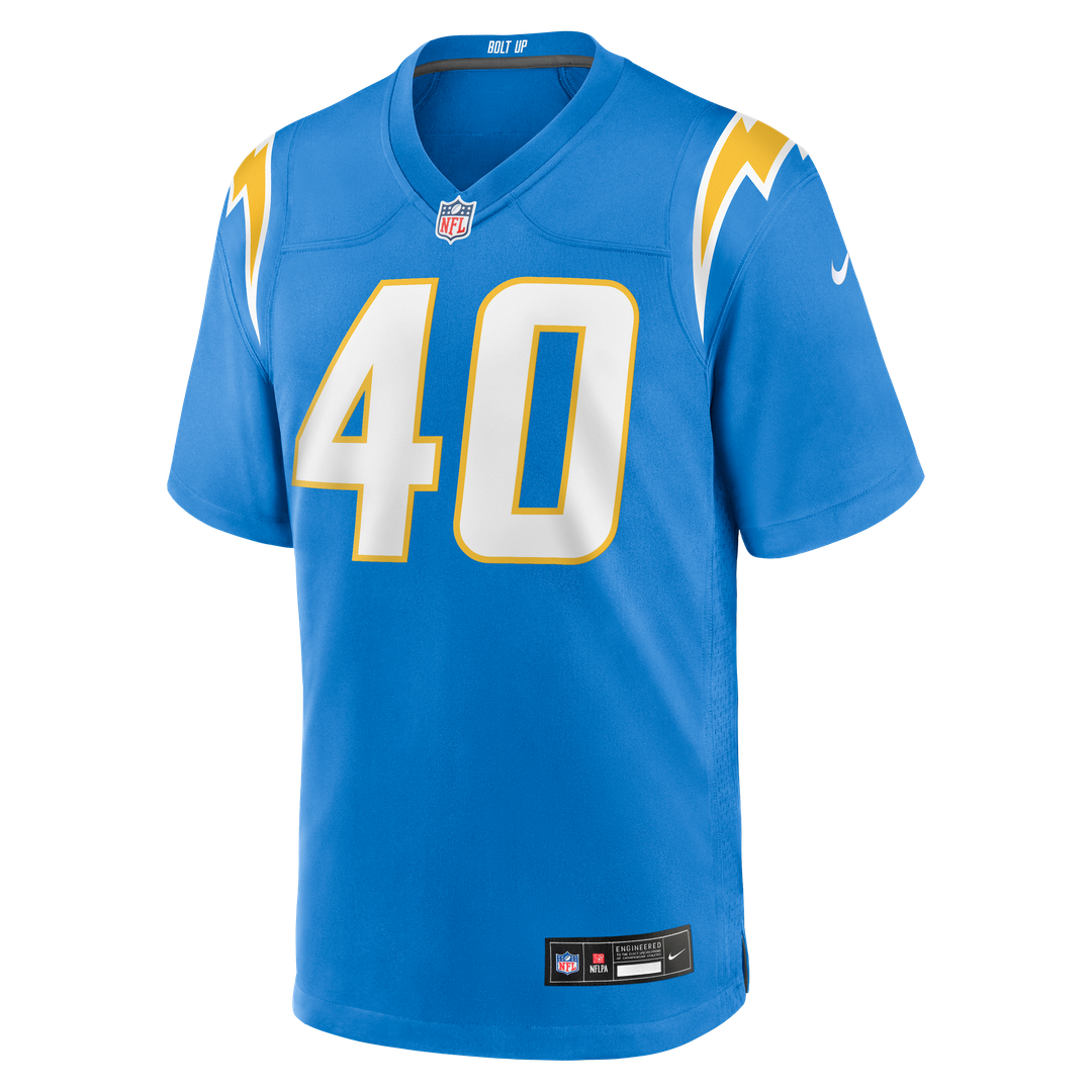 Kendall Williamson Los Angeles Chargers Nike Team Game Jersey - Powder Blue Official NFL Team Apparel Football Fan Gear