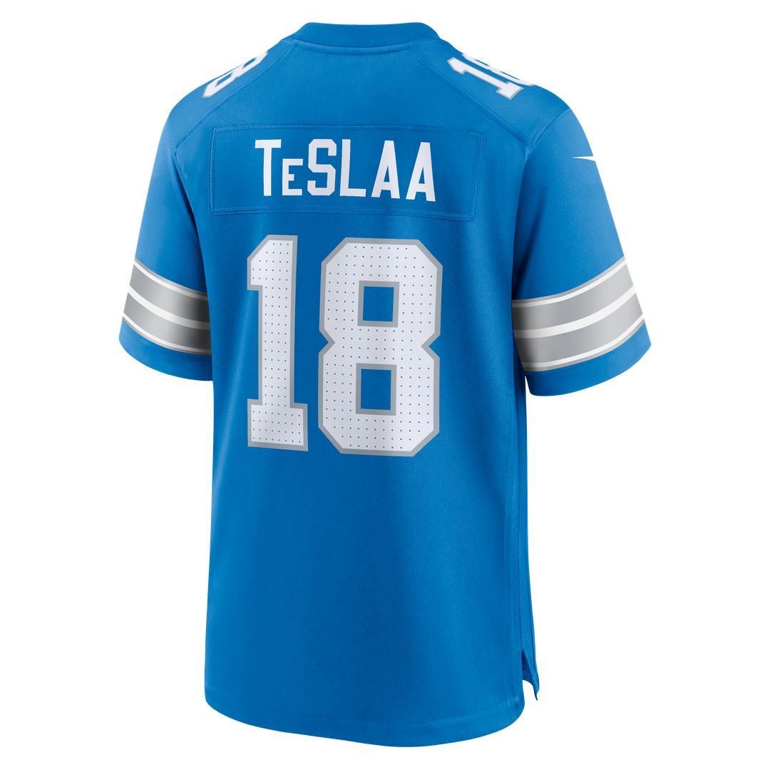 Isaac TeSlaa Detroit Lions Nike Alternate Game Player Jersey - Black Official NFL Team Apparel Football Fan Gear