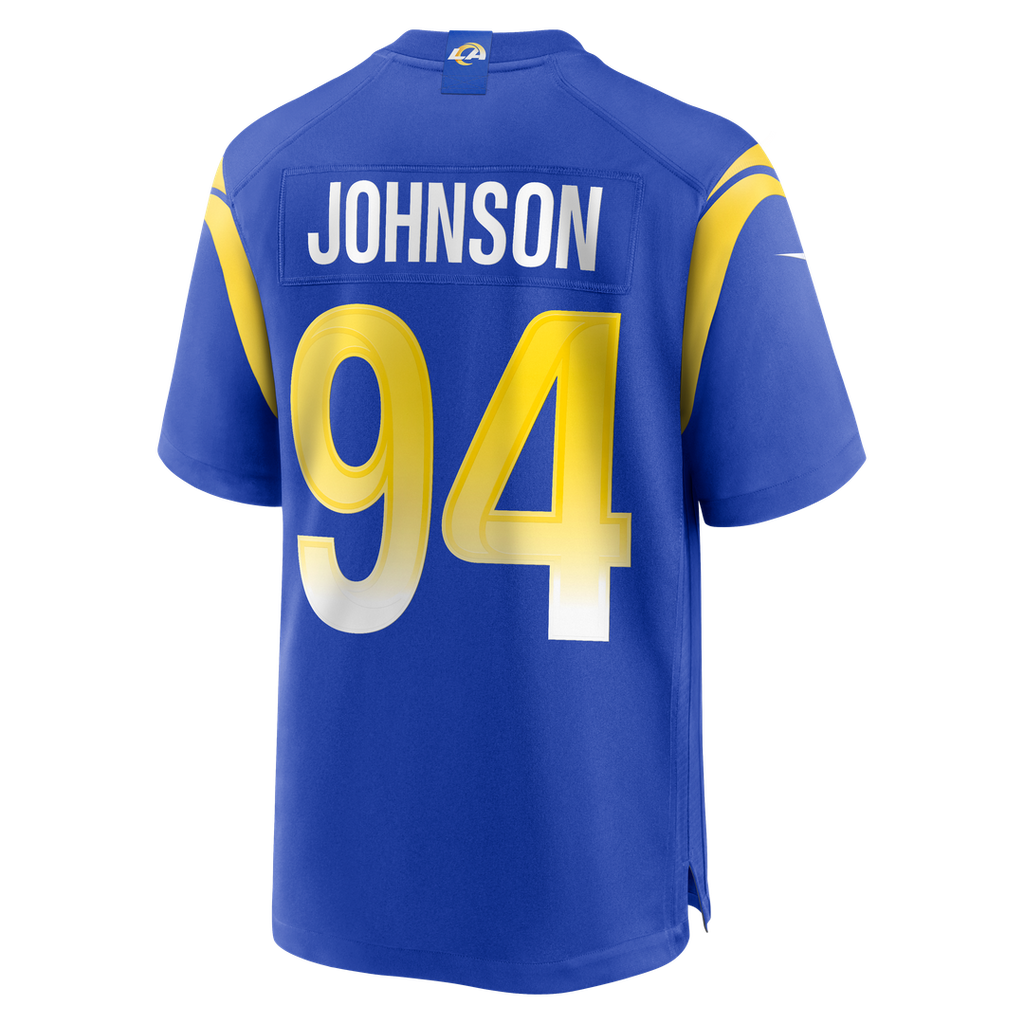 Desjuan Johnson Los Angeles Rams Nike Home Game Jersey - Royal Official NFL Team Apparel Football Fan Gear