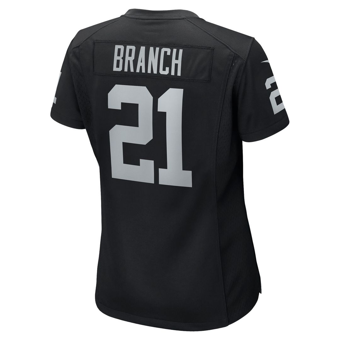 Cliff Branch Las Vegas Raiders Nike Women's Retired Player Game Jersey - Black Official NFL Team Apparel Football Fan Gear