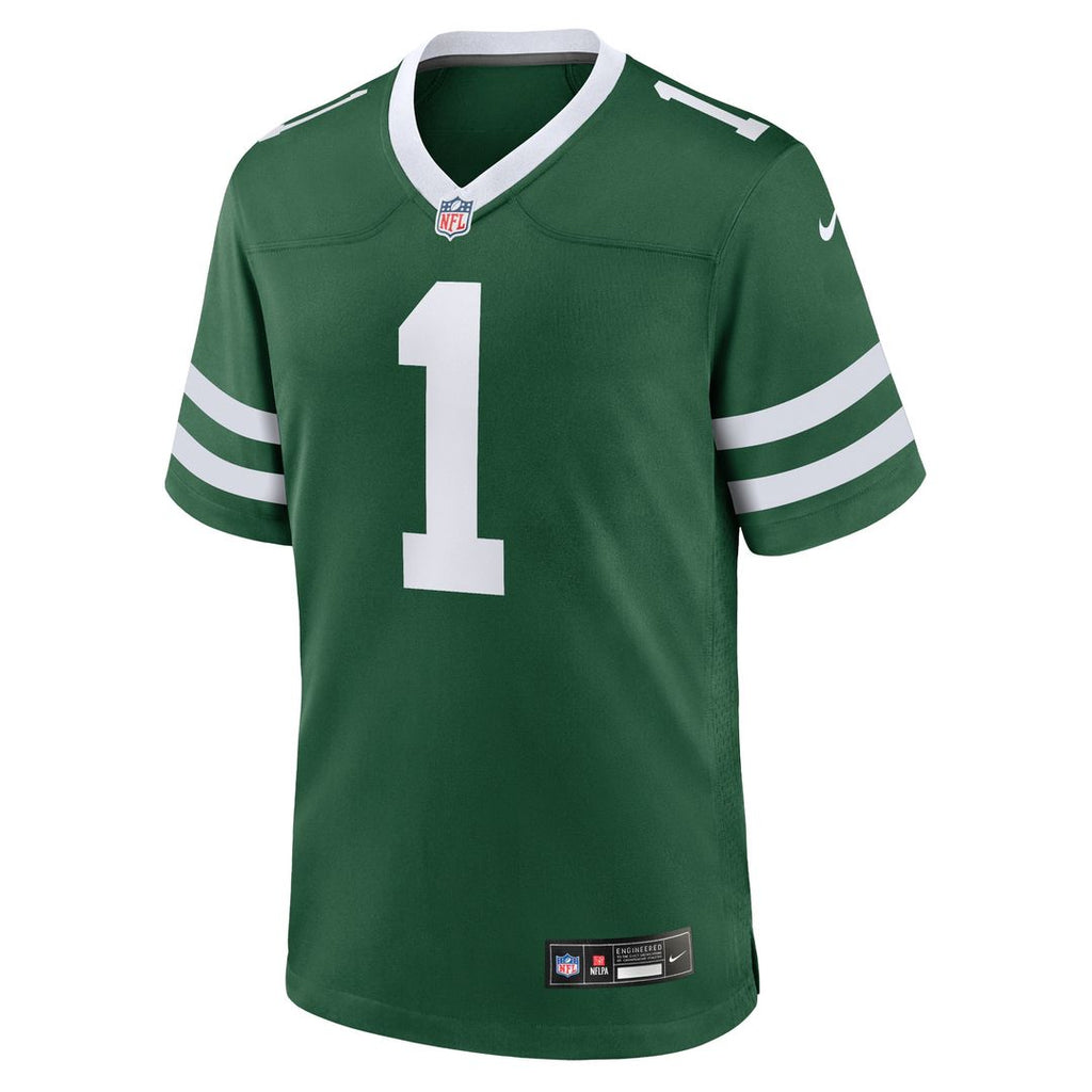 Ahmad Sauce Gardner New York Jets Nike Game Jersey - Legacy Green Official NFL Team Apparel Football Fan Gear