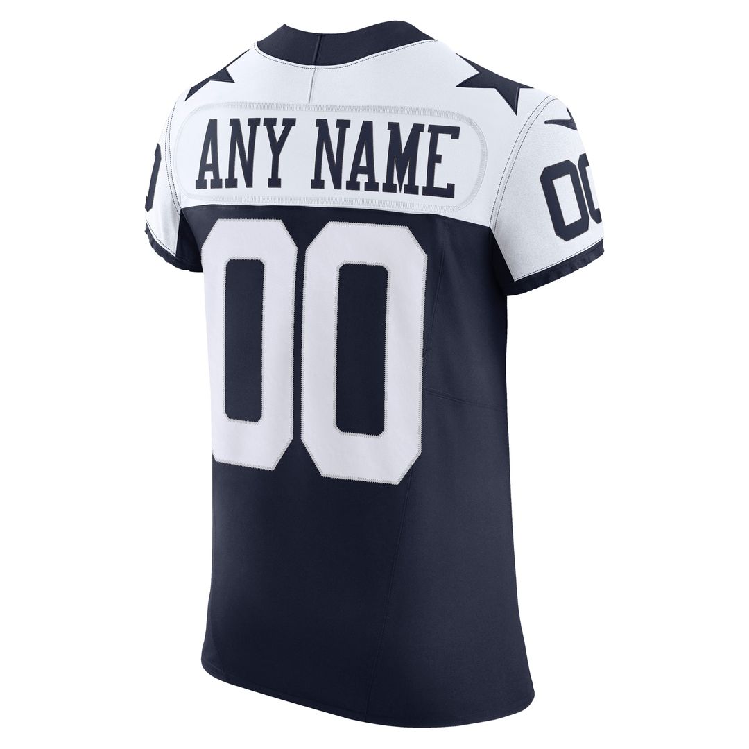 Dallas Cowboys Nike Vapor F.U.S.E. Elite Custom Jersey - Navy Official NFL Team Apparel Football Fan Gear