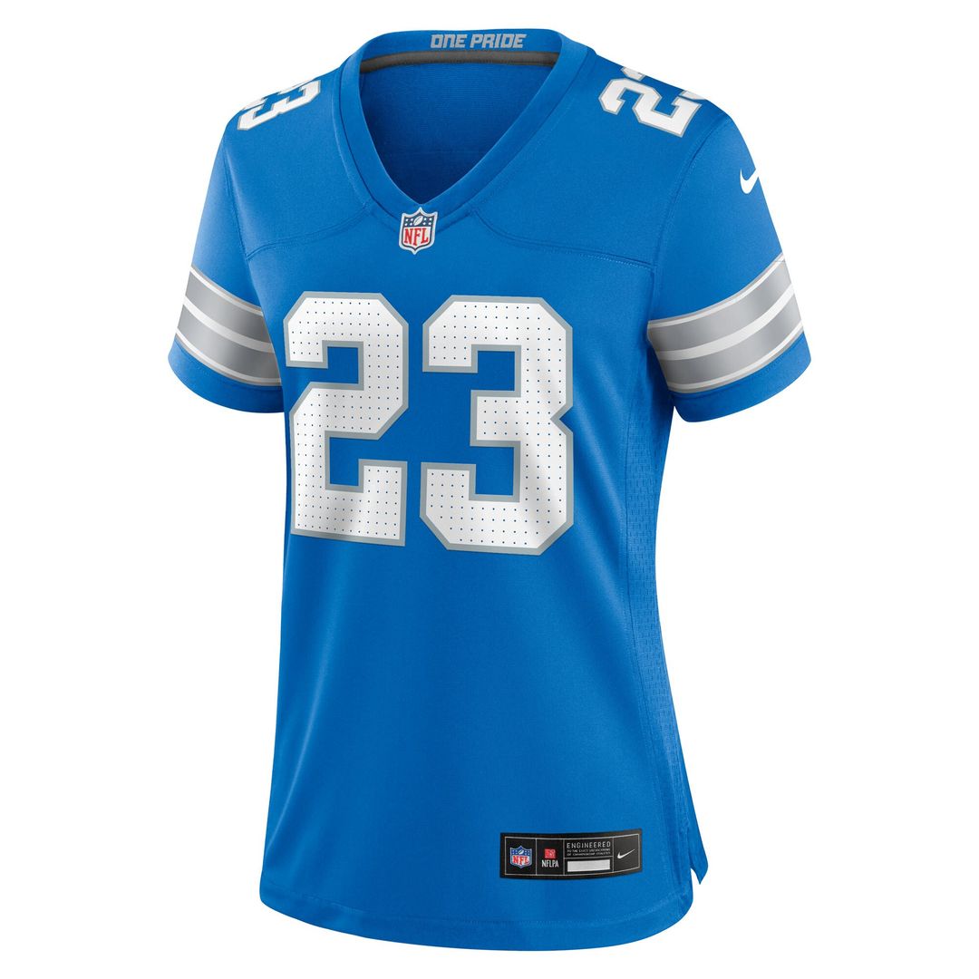 Rock Ya-Sin Detroit Lions Nike Women's Team Game Jersey - Blue Official NFL Team Apparel Football Fan Gear