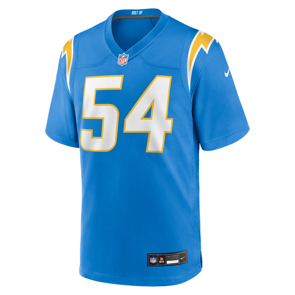 Kyle Kennard Los Angeles Chargers Nike Team Game Jersey - Powder Blue Official NFL Team Apparel Football Fan Gear