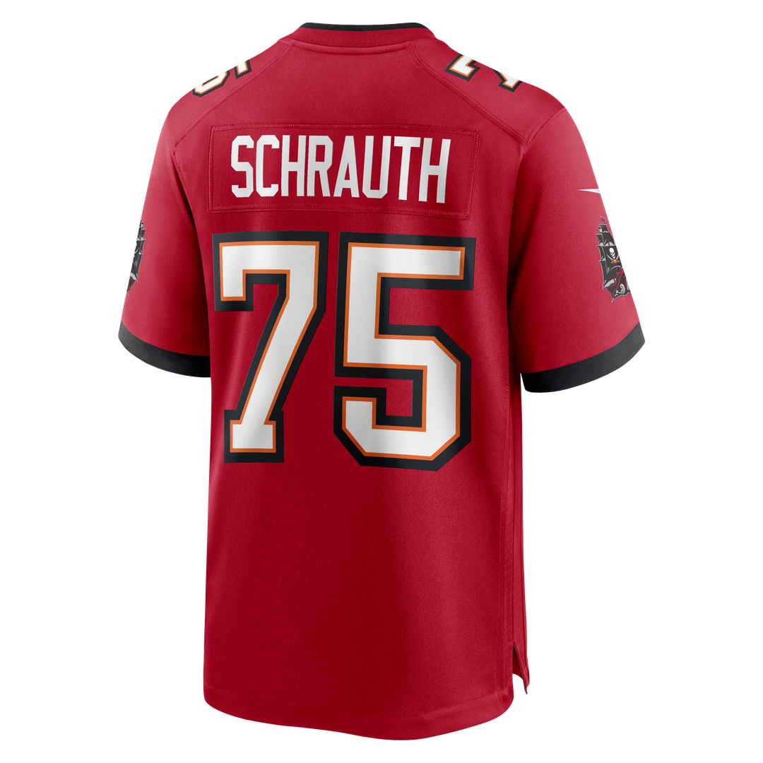 Billy Schrauth Tampa Bay Buccaneers Nike Team Game Jersey - Red Official NFL Team Apparel Football Fan Gear