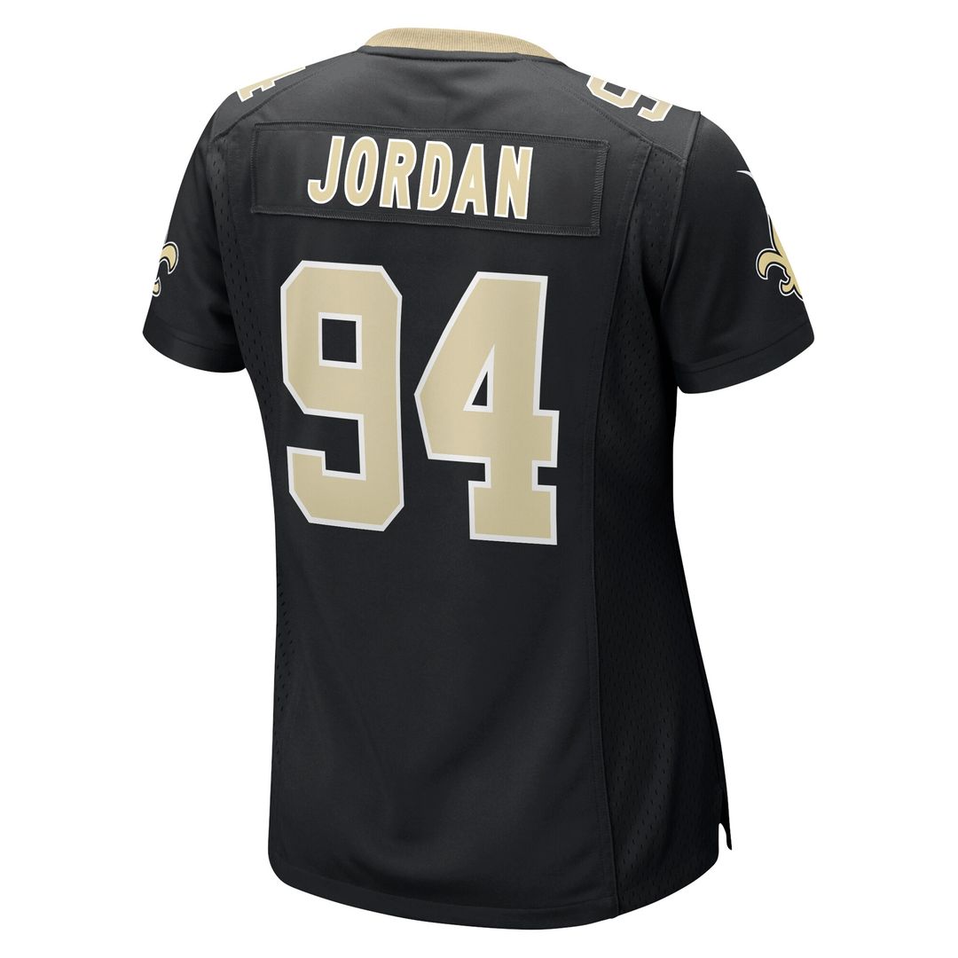 Cameron Jordan New Orleans Saints Nike Women's Team Game Jersey - Black Official NFL Team Apparel Football Fan Gear