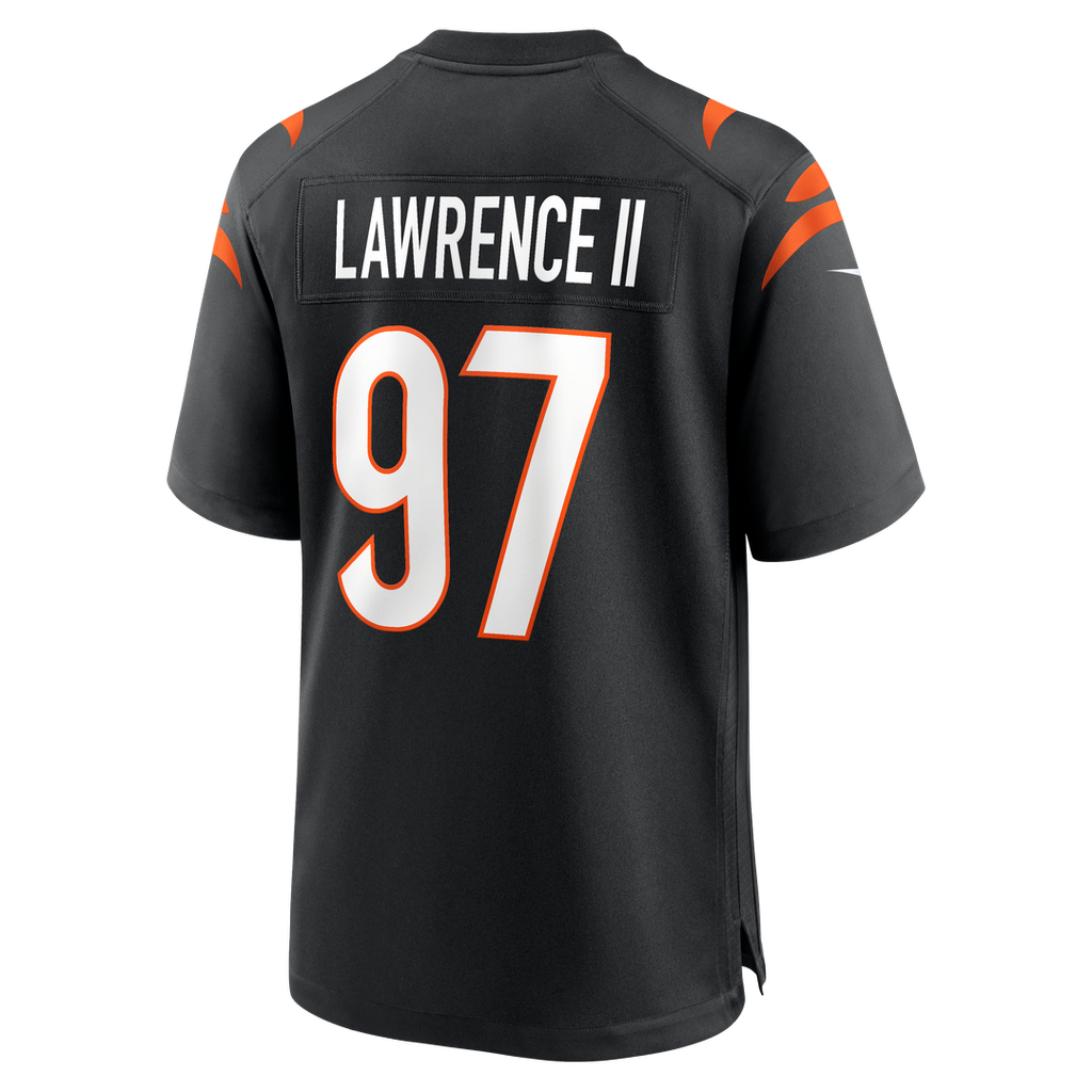 Dexter Lawrence II Cincinnati Bengals Nike Game Jersey - Orange Official NFL Team Apparel Football Fan Gear