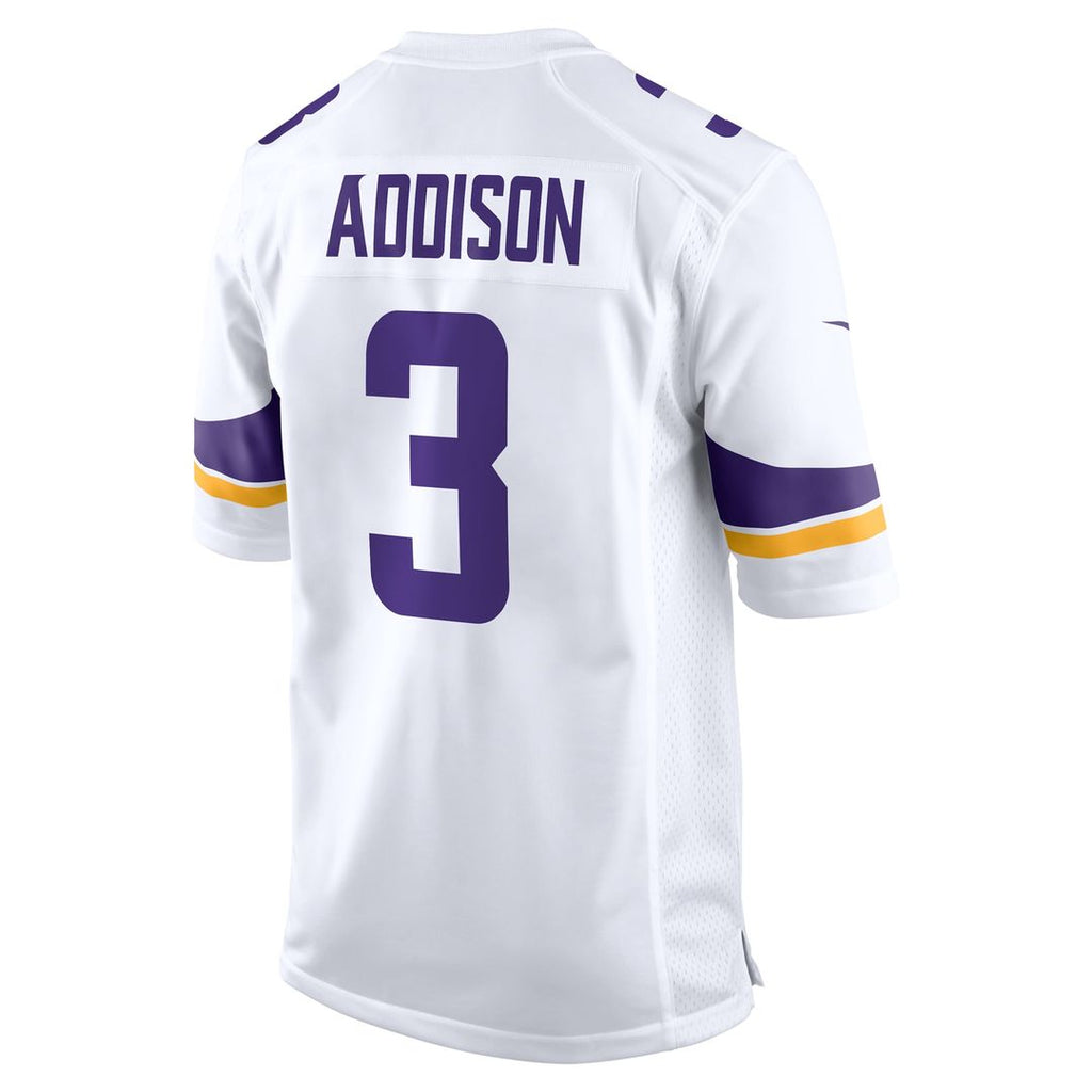 Jordan Addison Minnesota Vikings Nike Alternate Game Jersey - Purple Official NFL Team Apparel Football Fan Gear
