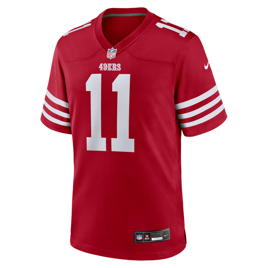 Brandon Aiyuk San Francisco 49ers Nike Player Game Jersey - White Official NFL Team Apparel Football Fan Gear