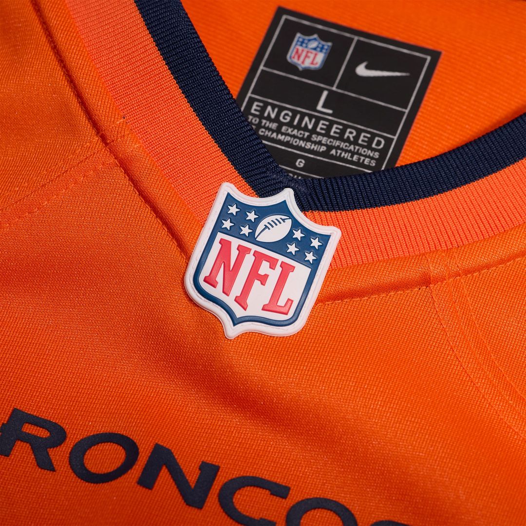 Karene Reid Denver Broncos Nike Team Game Jersey - Orange Official NFL Team Apparel Football Fan Gear