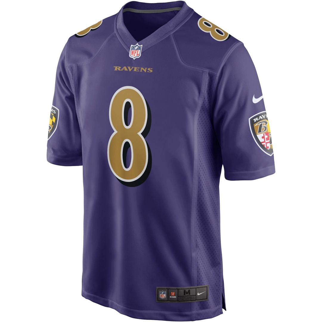 Lamar Jackson Baltimore Ravens Nike Alternate Game Jersey - Black Official NFL Team Apparel Football Fan Gear