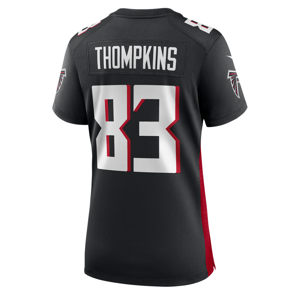 Deven Thompkins Atlanta Falcons Nike Women's Team Game Jersey - Black Official NFL Team Apparel Football Fan Gear