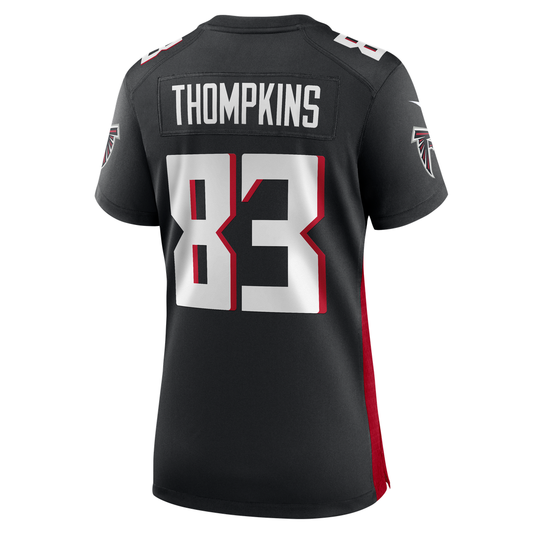 Deven Thompkins Atlanta Falcons Nike Women's Team Game Jersey - Black Official NFL Team Apparel Football Fan Gear