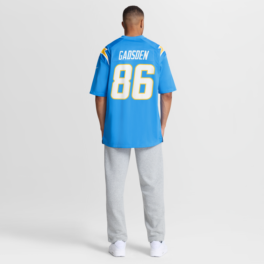 Oronde Gadsden Los Angeles Chargers Nike Team Game Jersey - Powder Blue Official NFL Team Apparel Football Fan Gear