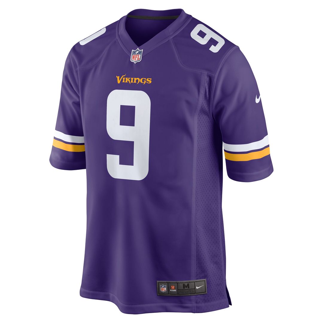 J.J. McCarthy Minnesota Vikings Nike Player Game Jersey - Purple Official NFL Team Apparel Football Fan Gear