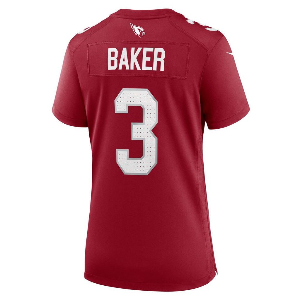 Budda Baker Arizona Cardinals Nike Women's Team Game Jersey - Cardinal Official NFL Team Apparel Football Fan Gear
