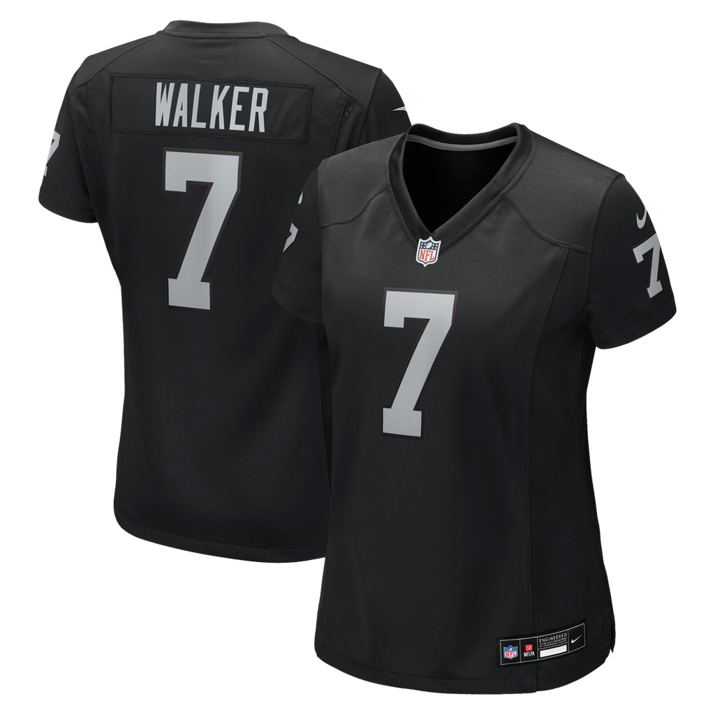 Quay Walker Las Vegas Raiders Nike Women's Team Game Jersey - Black Official NFL Team Apparel Football Fan Gear