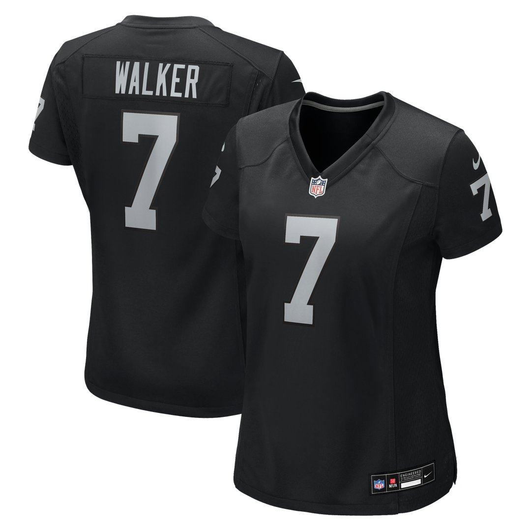 Quay Walker Las Vegas Raiders Nike Women's Team Game Jersey - Black Official NFL Team Apparel Football Fan Gear