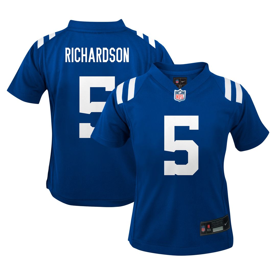 Anthony Richardson Indianapolis Colts Nike Toddler Game Jersey - Royal Official NFL Team Apparel Football Fan Gear
