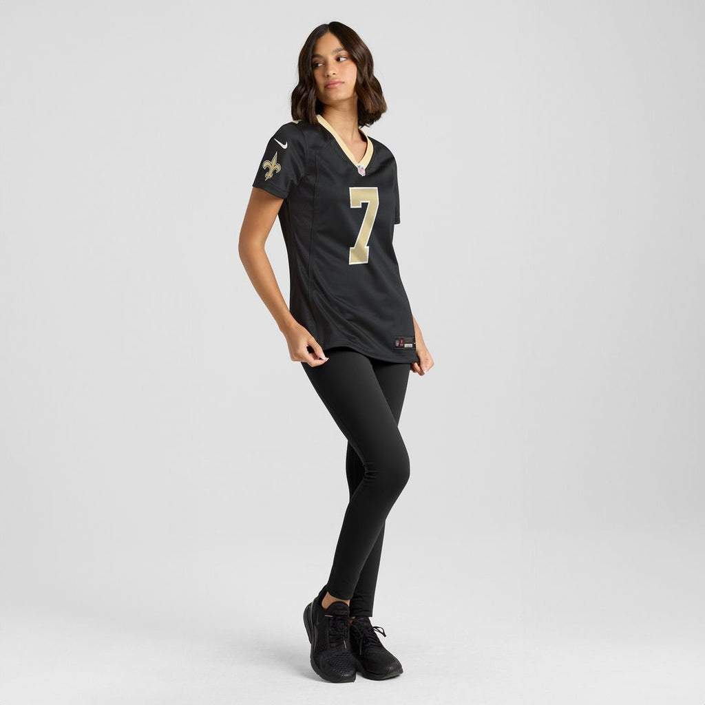 Morten Andersen New Orleans Saints Nike Women's Game Retired Player Jersey - Black Official NFL Team Apparel Football Fan Gear