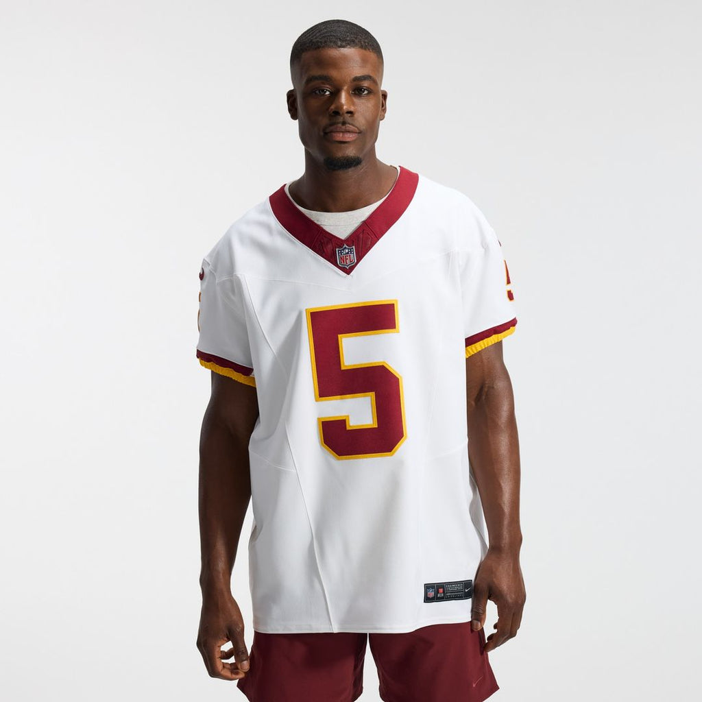 Jayden Daniels Washington Commanders Nike Alternate 2 Super Bowl Era Vapor F.U.S.E. Elite Jersey - White Official NFL Team Apparel Football Fan Gear