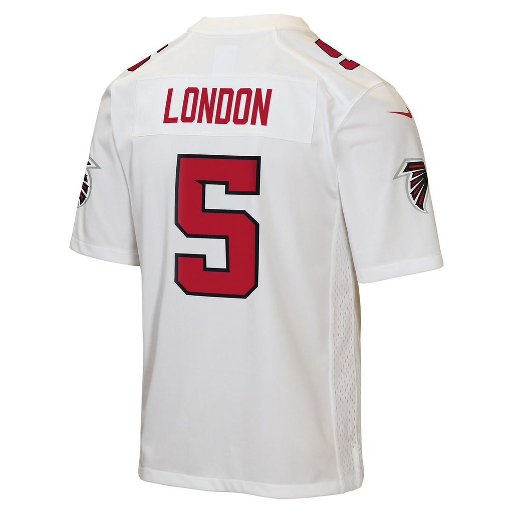 Drake London Atlanta Falcons Nike Youth Game Jersey - White Official NFL Team Apparel Football Fan Gear